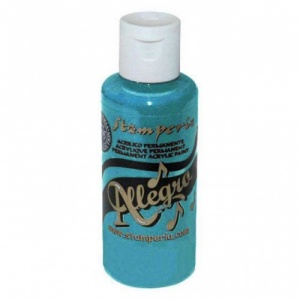 Stamperia Allegro Acrylic Paint - Indian Turquoise