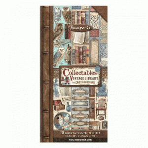 Stamperia Collectables - Vintage Library - SBBV22