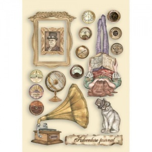 Stamperia Wooden Shapes - Lady Vagabond Lifestyle - Cat - KLSP114