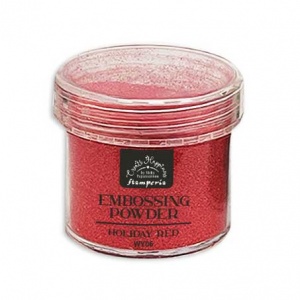 Stamperia Create Happiness Embossing Powder - Holiday Red - WY06