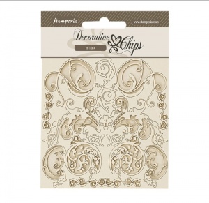 Stamperia Decorative Chips - Sir Vagabond In Fantasy World Fantasy - Ornaments - SCB207