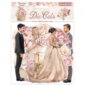 Stamperia Die Cuts Assortment - Romance Forever - Ceremony Edition - DFLDC89