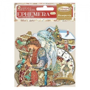 Stamperia Ephemera - Christmas Greetings - DFLCT24