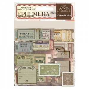 Stamperia Ephemera - Create Happiness Christmas Plus - Christmas Tickets - DFLCT33