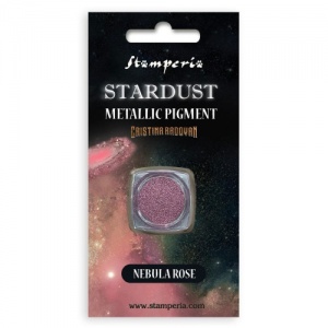 Stamperia Stardust Metallic Pigment - Nebula Rose - KAPRB05