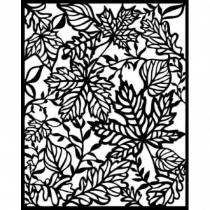 Stamperia Stencil - Magic Forest - Leaves - KSTD129