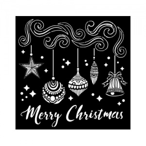 Stamperia Stencil - Merry Christmas Bells - KSTDQ88