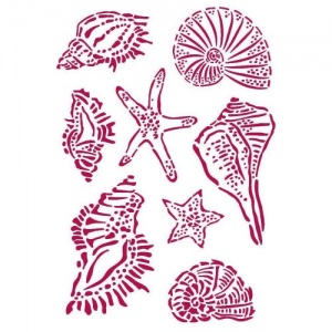 Stamperia Stencil - Romantic Sea Dream - Shells
