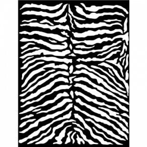Stamperia Stencil - Savana - Zebra Pattern - KSTD101