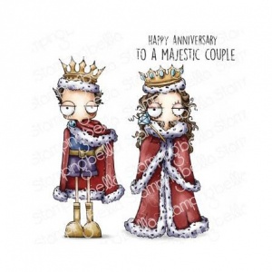 Stamping Bella Stamp Set - Oddball Queen & King