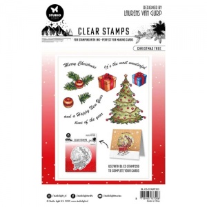 Studio Light Essentials Collection Clear Stamp - Christmas Tree - BL-ES ...