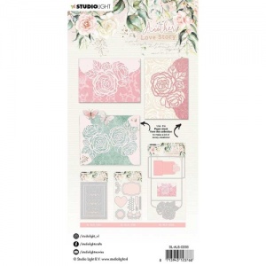 Studio Light Cutting Dies - Another Love Story - Rose Envelope - SL-ALS ...