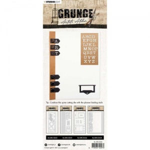 Studio Light Grunge Artist's Atelier Collection Cutting Die - Elements ...
