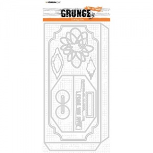 Studio Light Grunge Collection Cutting Die - Slimline Envelope - CD27