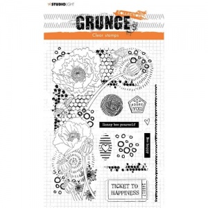 Studio Light Grunge Collection Clear Stamp - Elements - STAMP42