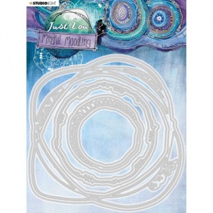 Studio Light Just Lou - Mindful Moodling Collection Cutting Dies - Circles - JL-MM-CD29