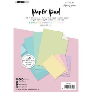Studio Light Karin Joan Pattern Paper Pad - Blissful Basics - PPKJ04