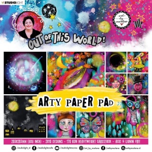 Studio Light Art by Marlene Arty Paper Pad - Out of This World Collection - ABM-OOTW-PP16