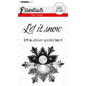 Studio Light Essentials Collection Clear Stamp - Snowflake - BL-ES-STAMP113