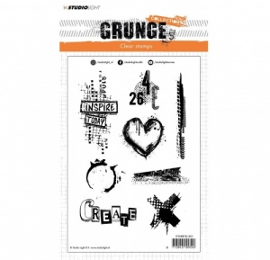 StudioLight Grunge Collection Clear Stamp Set - 363