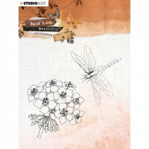 StudioLight Just Lou - Butterfly Collection Clear Stamp Set - JL15