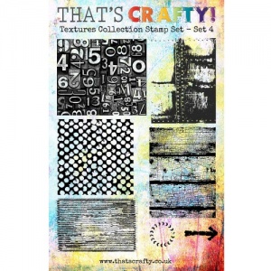That's Crafty! Clear Stamp Set - Textures Collection - Set 4