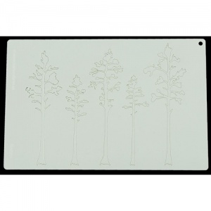 That's Crafty! A4 Stencil - Trees - TC40011