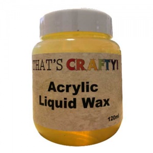 That's Crafty! Acrylic Liquid Wax - 120ml