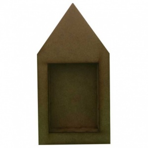That's Crafty! Surfaces Dinky Art Shrine - House - Pack of 3