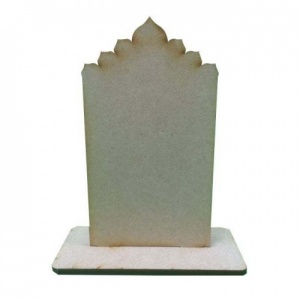 That's Crafty! Surfaces Dinky MDF Uprights - Decorative Top - Pack of 3