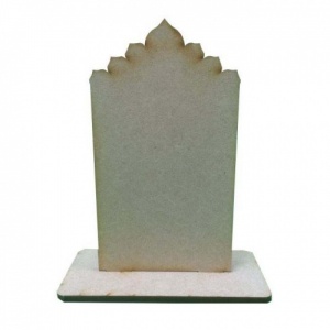 That's Crafty! Surfaces Dinky MDF Uprights - Decorative Top - Pack of 3