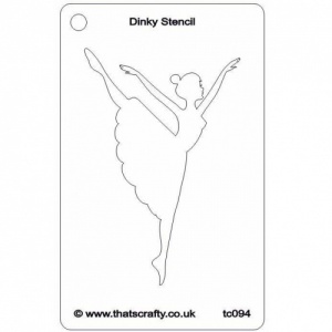 That's Crafty! Dinky Stencil - Dancer - TC094