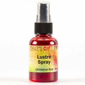 That's Crafty! Lustre Spray - Christmas Red
