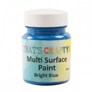 That's Crafty! Multi Surface Paint - Bright Blue