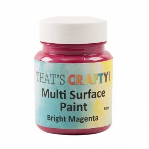 That's Crafty! Multi Surface Paint - Bright Magenta