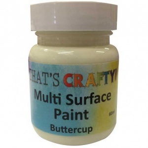 That's Crafty! Multi Surface Paint - Buttercup