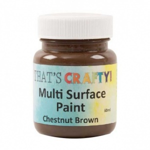 That's Crafty! Multi Surface Paint - Chestnut Brown
