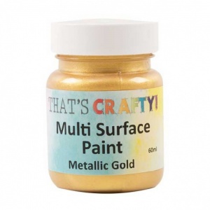 That's Crafty! Multi Surface Paint - Metallic Gold