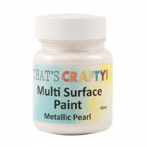That's Crafty! Multi Surface Paint - Metallic Pearl