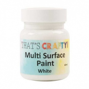 That's Crafty! Multi Surface Paint - White