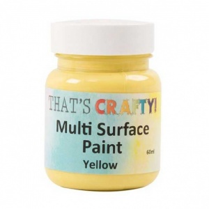 That's Crafty! Multi Surface Paint - Yellow
