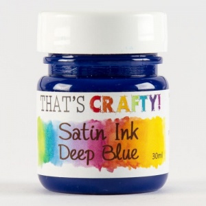 That's Crafty! Satin Ink - Deep Blue