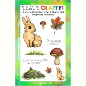 That's Crafty! Clear Stamp Set - Autumn Collection - Set 4