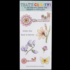 That's Crafty! Clear DL Stamp Set - In the Garden