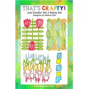 That's Crafty! Clear Stamp Set - Just Doodlin' - Set 3