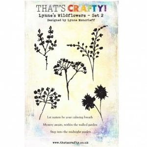 That's Crafty! Clear Stamp Set - Lynne's Wildflowers - Set 2 - A5