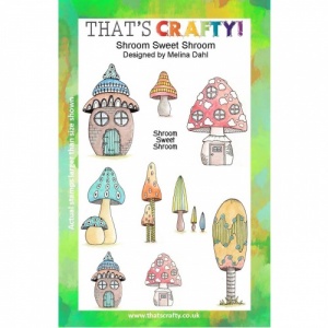 That's Crafty! Clear Stamp Set - Shroom Sweet Shroom