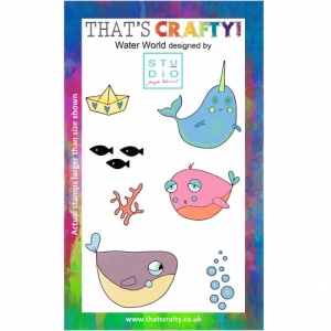 That's Crafty! Clear Stamp Set - Water World