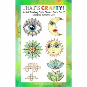 That's Crafty! Clear Stamp Set - ATCoins Stamp Set - Set 7