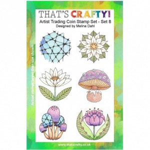 That's Crafty! Clear Stamp Set - ATCoins Stamp Set - Set 8